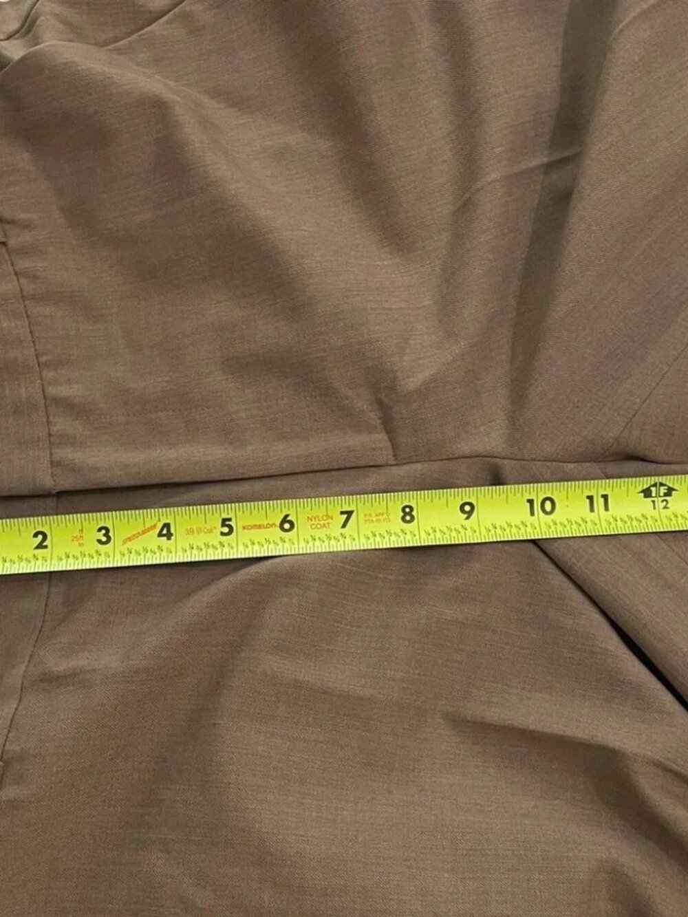 NWOT Lauren Ralph Lauren Tan Wool Trouser Pants Womens Size 10 Career Classic - Picture 5 of 10